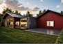 render 3d interior, interior design, house, restaurant